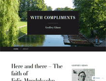 Tablet Screenshot of geoffrey-gibson.com